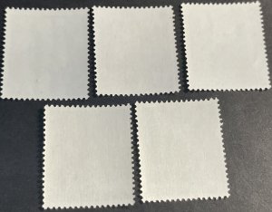 RYUKYU ISLANDS # 98-102-MINT/NEVER HINGED--COMPLETE SET--1962