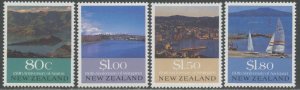 NEW ZEALAND Sc#993-996 1990 Early Settlements Complete OG Mint NH