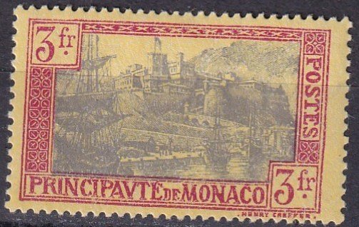 Monaco  #90  F-VF Unused CV $22.50 (SU7730)