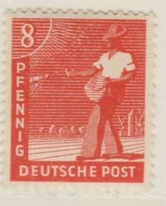 1948 Germany Allied Occupation 8pf Fine MNH** A13P59F618-