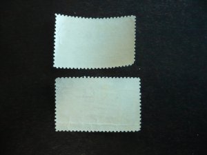 Stamps - Cuba - Scott# 956-957 - Mint Hinged Set of 2 Stamps