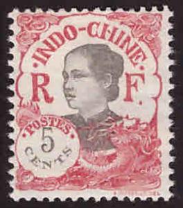 French Indo-China Scott 102 MH* 1923 stamp