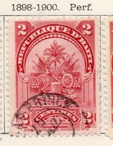 Haiti 1898-1900 Early Issue Fine Used 2c. NW-253093