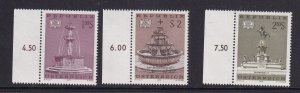 Austria #916-918 MNH 1972   fountains