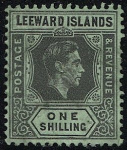LEEWARD ISLANDS  1912 Sc 111  1sh GVI, Used VF