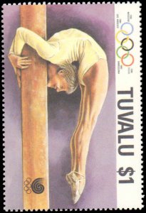 Tuvalu #501-506, Complete Set(6), 1988, Olympics, Never Hinged