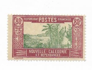 New Caledonia #154 MH - Stamp - CAT VALUE $1.15