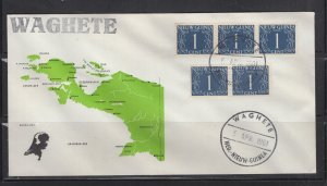 Netherlands New Guinea cover postmark WAGHETE (#1)