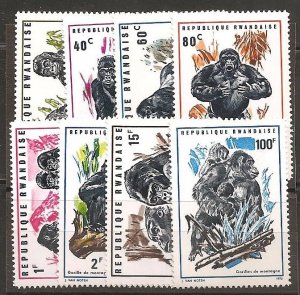 Rwanda SC 359-66 MNH