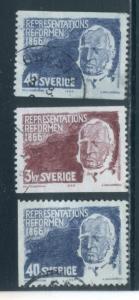 Sweden 701-3  Used