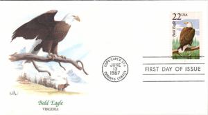 #2309 Bald Eagle Fleetwood FDC