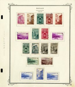 Monaco Massive High Value Stamp Collection