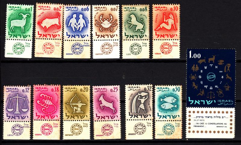 Israel 190-202 tab mlh set