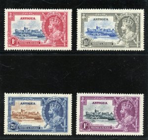 Antigua 1935 KGV Silver Jubilee set complete superb MNH. SG 91-94. Sc 77-80.