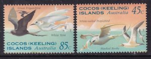 Cocos Keeling Islands 300-301 Birds MNH VF