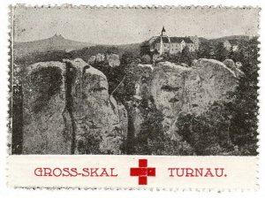 (I.B) Czechoslovakia (Great War) Cinderella : Red Cross Fund (Turnov-Turnau)