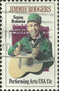 # 1755 USED JIMMIE RODGERS AND LOCOMOTIVE