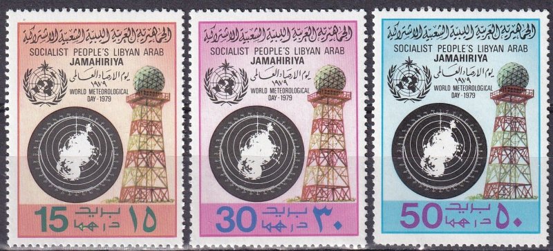 Libya #817-9  MNH  (K2556L)