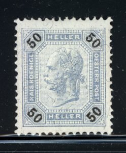 Austria 1899  Scott #81 MH