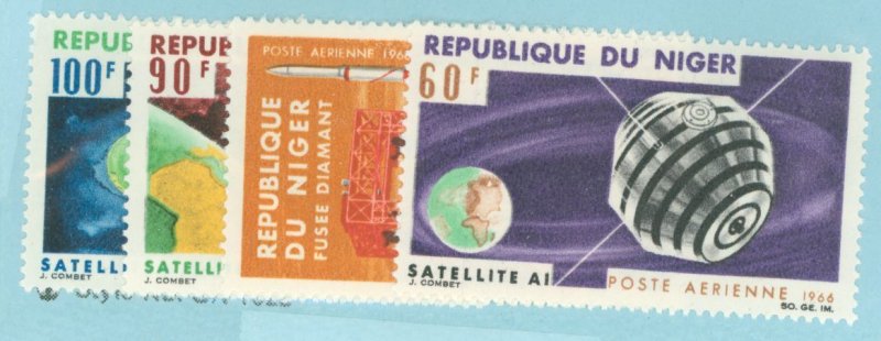 Niger #C58-C61  Single (Complete Set)