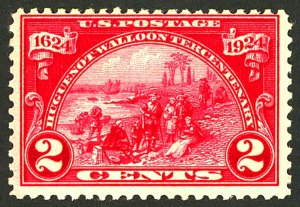 U.S. #615 MINT OG HR