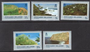 PITCAIRN ISLANDS SCOTT 198-202