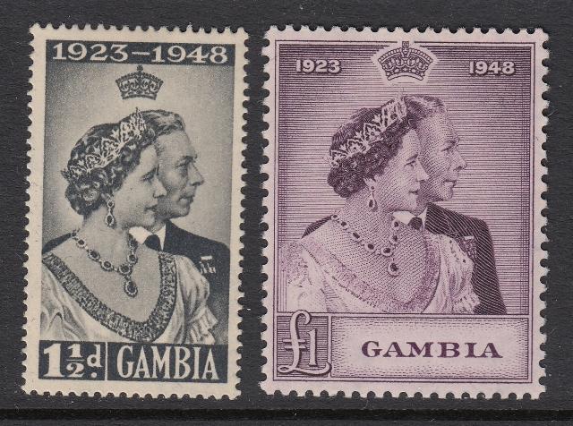 Gambia 146-7 mint