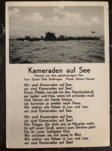 1942 Hollabrunn Germany Feldpost RPPC Postcard Cover Submarine U Boat