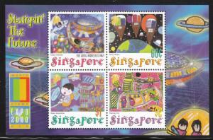 Singapore 2000 Sc946a Stamping for the Future MNH