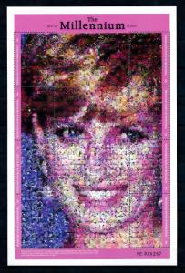 [72280] Micronesia 1999 Princess Diana Flowers Sheet MNH