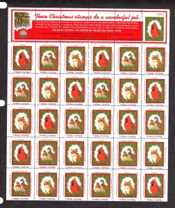 National Wildlife Federation seals, Full Sheet, MNH 1985 Lot 230729 -18