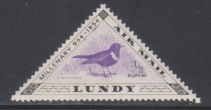 Great Britain,  1/2p Lundy Island Local, 119b MNH