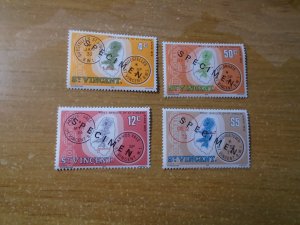 St Vincent  #  551/ 556/ 561/ 566  MNH   O/P  Specimen