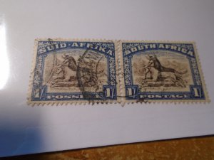 South Africa  #  29a-b  used  pair