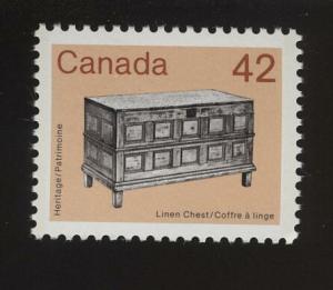 Canada 1987-88,  Artifact Def.Linen Chest ,  MNH # 1081