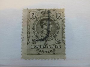 Spain España Spain 1909-17 Medallion XIII 2c fine used A5P3F3-