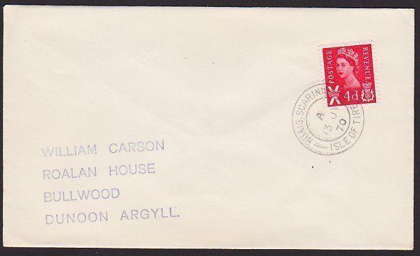 GB SCOTLAND 1970 cover RUAIG SCARINISH / ISLE OF TIREE cds.................67854