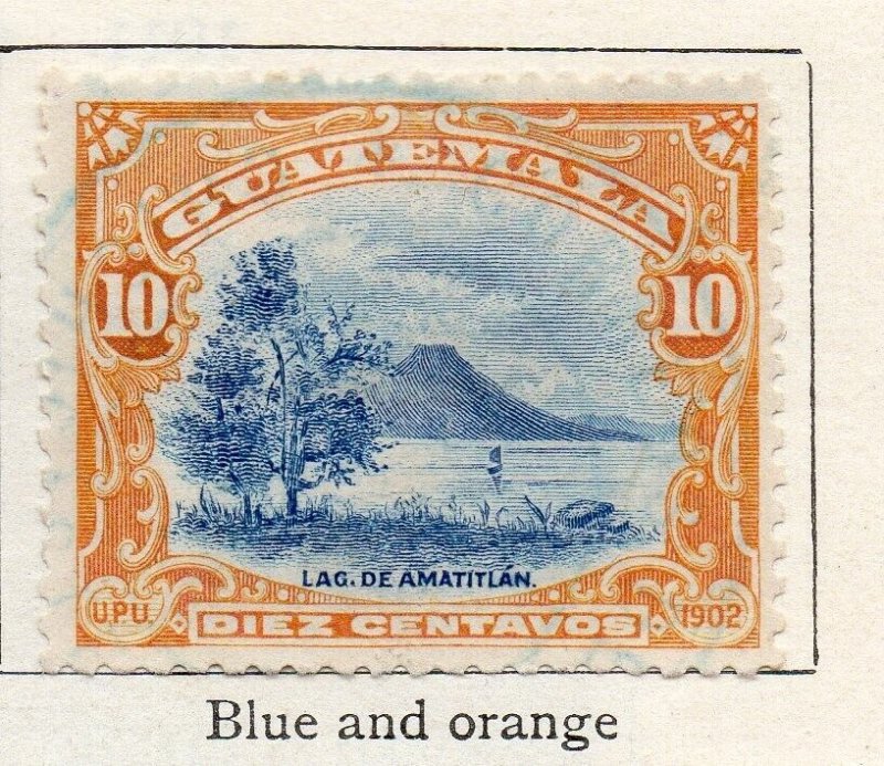 Guatemala 1902 Early Issue Fine Used 10c. NW-217049