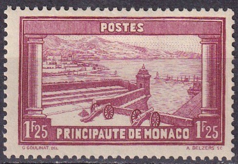 Monaco #121 F-VF Unused CV $6.75 (Z4336)