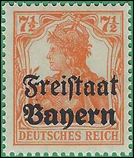 Germany Bavaria #179 1919 Mint NH