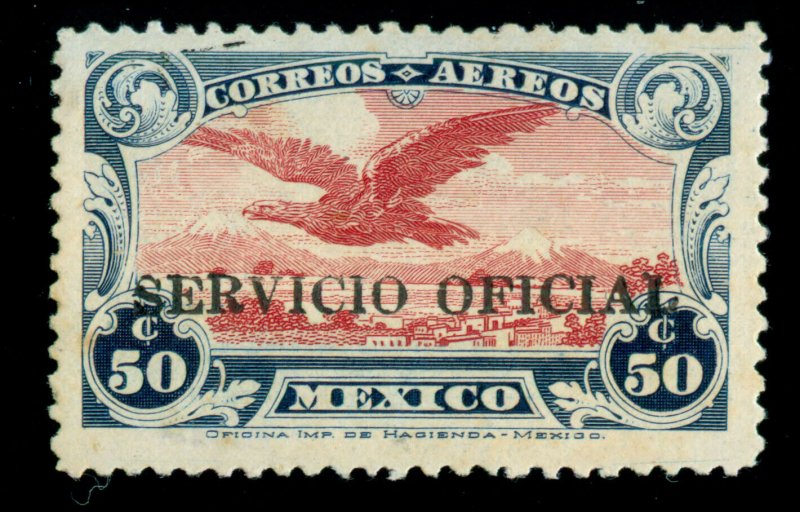 MOMEN: MEXICO SC #CO18 1932 MINT OG H SIGNED LOT #61272