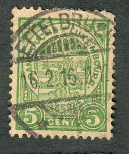 Luxembourg #78  used single