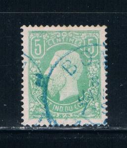 Belgian Congo  #1 Used King Leopold II (B0018)