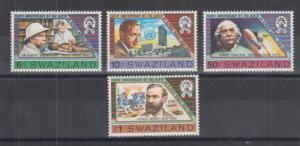 Swaziland Sc 436-439 MNH. 1983 Alfred Nobel, complete set, VF