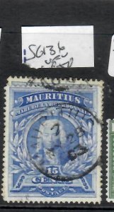 MAURITIUS 15C   SG 136   CDS    VFU     PPP0619H