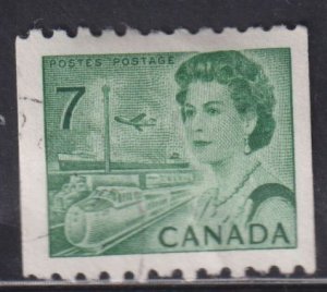 Canada 549 Transportation 7¢ Coil 1971