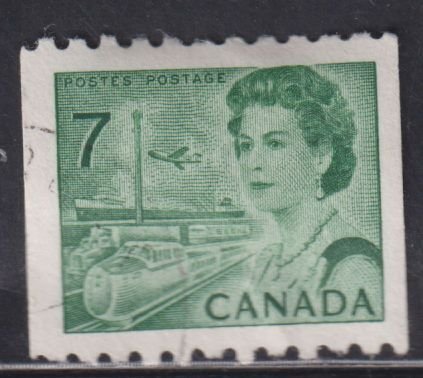 Canada 549 Transportation 7¢ Coil 1971