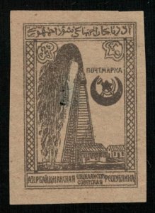 1921, Local Motifs, Azerbaijan Soviet Socialist Republic, 2 Rub (T-9131)