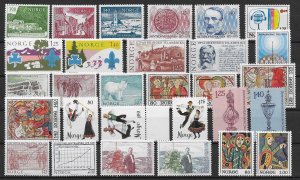 Norway: Lot MNH Issues