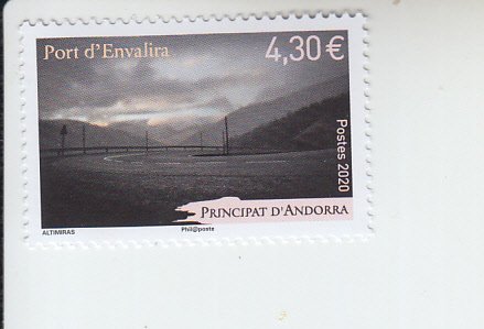 2020 Fr Andorra Envalira Pass  (Scott 816) MNH